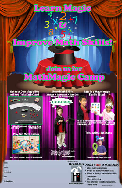 math magic camp
